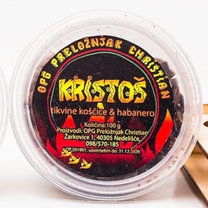 Tikvine koščice & habanero 100g